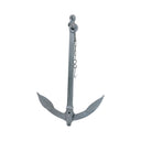 Heavy Duty 5KG Hot Dipped Galvanized Foldable Admiralty Anchor, Boat Kedge Anchor for Yacht, Sailboat, Docking, Mooring, and Marine Use