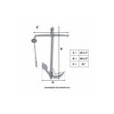 Heavy Duty 12KG Hot Dipped Galvanized Foldable Admiralty Anchor, Boat Kedge Anchor for Yacht, Sailboat, Docking, Mooring, and Marine Use