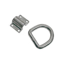 4 Pcs Marine Boat Stainless Steel 316 5/8" Bolt-On Lashing Ring D-Ring Anchor Tie Down