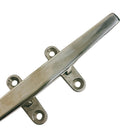 10" Boat Cleat Marine Trimline Dock Cleats 316 Stainless Steel Flat Top