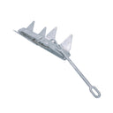 Heavy Duty 13 lbs Hot Dipped Galvanized Fold-And-Hold Anchor, Boat Anchor for Sailing, Yacht, Docking, Mooring, Fishing, and Marine Use