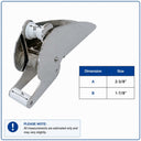 19-1/2" T316 Stainless Steel Anchor Bow Roller – Marine Boat Anchor Roller for Docking, Yacht & Rigging Systems