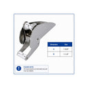 13" T316 Stainless Steel Anchor Bow Roller – Marine Boat Anchor Roller for Docking, Yacht & Rigging Systems