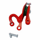 Single Sheave Snatch Yarding Block Pulley with Shackle – Heavy Duty Cable Wire Rope Pulley for Rigging, Lifting & Yarding