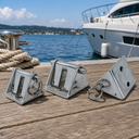 T316 Stainless Steel Anchor Chain Stopper Marine Boat Chain Lock for Chain, Anchor Stop with Locking Pawl