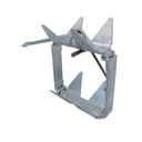 Heavy Duty Hot Dipped Galvanized Fold-And-Hold Anchor, Boat Anchor for Sailing, Yacht, Docking, Mooring, Fishing, and Marine Use