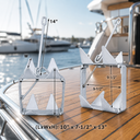 Heavy Duty Hot Dipped Galvanized Fold-And-Hold Anchor, Boat Anchor for Sailing, Yacht, Docking, Mooring, Fishing, and Marine Use