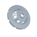 Double Row Diamond Grinding Cup Wheel 4-1/2", 5/8"-11 Arbor Grinder Wheel for Concrete, Stone, Block, and Masonry