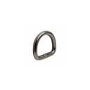 T316 Stainless Steel D Ring for Marine Boat, Yacht Sailing Deck Hardware Connector for Rope, Line, Chain, Strap, Dock - PACK 4