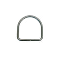 T316 Stainless Steel D Ring for Marine Boat, Yacht Sailing Deck Hardware Connector for Rope, Line, Chain, Strap, Dock - PACK 4
