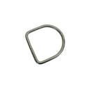 T316 Stainless Steel D Ring for Marine Boat, Yacht Sailing Deck Hardware Connector for Rope, Line, Chain, Strap, Dock - PACK 4