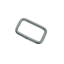Mil Spec Marine Boat T316 Stainless Steel Rectangle Ring Link for Sailing, Rigging, Webbing, Straps, and Tie Down - PACK 4