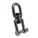 T316 Stainless Steel Eye Jaw Swivel for Marine Boat Mooring, Heavy Duty Anchor Swivel Connector for Chain, Rope, Dock, and Rigging Use