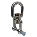 T316 Stainless Steel Eye Jaw Swivel for Marine Boat Mooring, Heavy Duty Anchor Swivel Connector for Chain, Rope, Dock, and Rigging Use