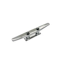 T316 Stainless Steel Low Flat Cleat for Marine Boat, Flat Top Dock Deck Rope Tie Down Cleat for Yacht, Mooring Line - PACK 4