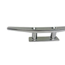 T316 Stainless Steel Low Flat Cleat for Marine Boat, Flat Top Dock Deck Rope Tie Down Cleat for Yacht, Mooring Line - PACK 4