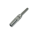 T316 Stainless Steel Swageless Lag Stud Cable Rail Fitting, Marine Boat Wire Rope Railing End Terminal for Wood Posts, Deck, Dock - PACK 4