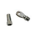 T316 Stainless Steel Swageless Eye Terminal Cable Rail Fitting, Marine Boat Wire Rope End Terminal for Railing, Deck, Dock - PACK 4