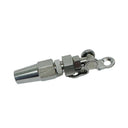 Marine T316 Stainless Steel Swageless Deck Toggle for Cable Rail Wire Rope, Railing Terminal Fitting for Deck, Stair, Dock - PACK 4