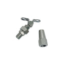 Marine T316 Stainless Steel Swageless Deck Toggle for Cable Rail Wire Rope, Railing Terminal Fitting for Deck, Stair, Dock - PACK 4