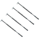 Marine T316 Stainless Steel Swageless and Drop Pin Turnbuckle for Cable Wire Rope, Adjustable Railing Tensioner for Deck, Stair - PACK 4