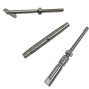 Marine T316 Stainless Steel Swageless and Drop Pin Turnbuckle for Cable Wire Rope, Adjustable Railing Tensioner for Deck, Stair - PACK 4
