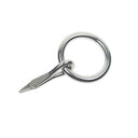 Marine T316 Stainless Steel Ring Nail Link Connector, Welded Ring Hardware for Yacht, Sailing, Boat, Dock, Rope - PACK 10