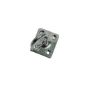 Boat Deck T316 Stainless Steel Square Pad Swivel Eye, Marine Rigging Lift Hardware for Rope, Chain - PACK 4