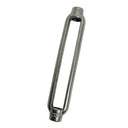 Marine Grade Stainless Steel T316 Turnbuckle Body, Rigging Tensioner Body for Cable, Wire Rope, Chain, Dock, Deck - PACK 4