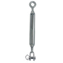4 Pc Set Marine Grade T316 Stainless Steel Jaw Eye Turnbuckle for Cable Rope, Adjustable Rigging Tensioner for Boat, Dock - PACK 4