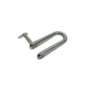 Marine Boat T316 Stainless Steel Halyard Key Shackle with Captive Pin, Sailing Rigging Shackle for Rope, Line - PACK 4