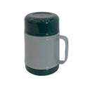0.6L 18 oz Insulated Food Jar, Double Lid Vacuum Insulated Leakproof Thermal Lunch Container for Soup, Stew, and Meals