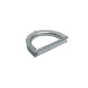 Marine T316 Stainless Steel D Ring Thimble, Wire Rope D-Ring Yacht Thimble for Cable, Rigging, Dock, Deck - PACK 4