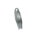 Marine T316 Stainless Steel D Ring Thimble, Wire Rope D-Ring Yacht Thimble for Cable, Rigging, Dock, Deck - PACK 4