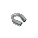 Marine T316 Stainless Steel Wire Rope Cable Captive Tube Thimble, Heavy Duty Cable Thimble for Boat, Yacht - PACK 4