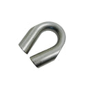 Marine T316 Stainless Steel Wire Rope Cable Captive Tube Thimble, Heavy Duty Cable Thimble for Boat, Yacht - PACK 4