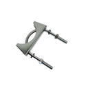 Stainless Steel T316 Pipe U Bolt Clamp, U-Bolt Exhaust Clamp for 1-3/4" 2-1/4" 2-1/2" Pipe - PACK 4