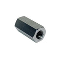 Marine Grade T316 Stainless Steel Hex Coupling Nut, Fully Threaded Connecting Nut for Rods, Bolts, Studs - PACK 4