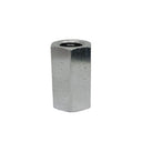 Marine Grade T316 Stainless Steel Hex Coupling Nut, Fully Threaded Connecting Nut for Rods, Bolts, Studs - PACK 4