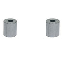Wire Rope Aluminum Stop Loop Sleeve Round Crimps, Cable Crimping Sleeves for Wire Rope Loop Ends, Railing - PACK 10