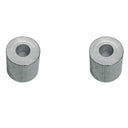 Wire Rope Aluminum Stop Loop Sleeve Round Crimps, Cable Crimping Sleeves for Wire Rope Loop Ends, Railing - PACK 10