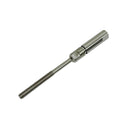 1/8" 3/16" Wire Cable Deck Railing Swageless Threaded Short Stud, Stainless Steel Cable Rail Terminal Fitting for Deck - PACK 4