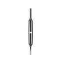 Marine Deck T316 Stainless Steel Stub End Turnbuckle, Adjustable Cable Wire Rope Tensioner for Boat, Dock, Deck - PACK 4