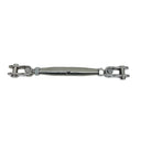 Marine T316 Stainless Steel Toggle and Toggle Pipe Turnbuckle, Cable Wire Rope Tensioner for Boat, Dock, Deck - PACK 4