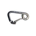 T316 Stainless Steel Harness Clip Spring Gate Snap Hook, Carabiner Hook for Marine, Boat, Rope, Chain - PACK 4