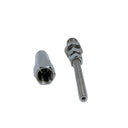 Marine Boat T316 Stainless Steel Swageless Threaded Stud for Cable, Wire Rope Railing Terminal Fitting for Deck, Dock - PACK 4