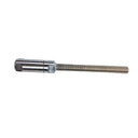 Fully Threaded Push and Go Swageless Lag for 1/8" 3/16" 1/4" Cable Rail, T316 Stainless Steel Railing Fitting - PACK 4