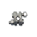 Marine Boat T316 Stainless Steel Fist Clip Wire Rope Clip, Drop Forged Cable Clamp for Rigging, Railing, Dock - PACK 4