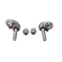 Marine Boat T316 Stainless Steel Fist Clip Wire Rope Clip, Drop Forged Cable Clamp for Rigging, Railing, Dock - PACK 4
