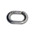 Stainless Steel 316 Chain Connecting Link, Marine Grade Chain Connector Link for Boat, Dock, Rigging - PACK 4
